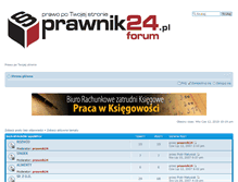 Tablet Screenshot of forum.prawnik24.pl